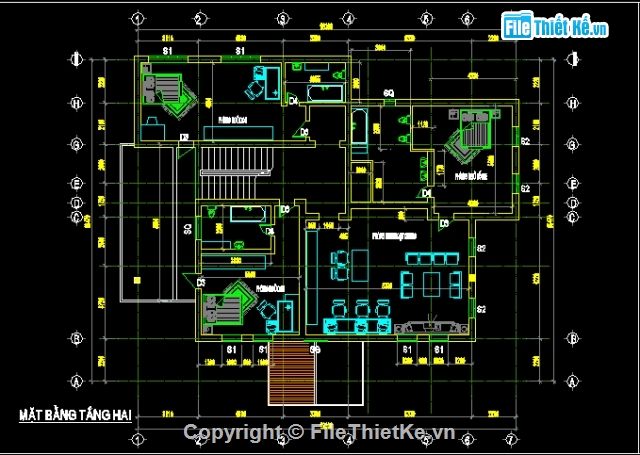 BT 3 tầng đẹp,BT 3 tầng 19x16m,bt 3 tầng